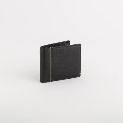 Cartera para hombre - Hiroki Negro/Gris