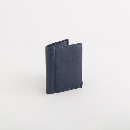 Herrenbrieftasche - Hiroki Marineblau/Indigo