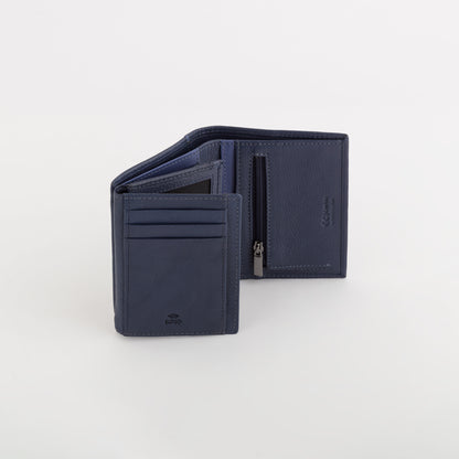 Herrenbrieftasche - Hiroki Marineblau/Indigo