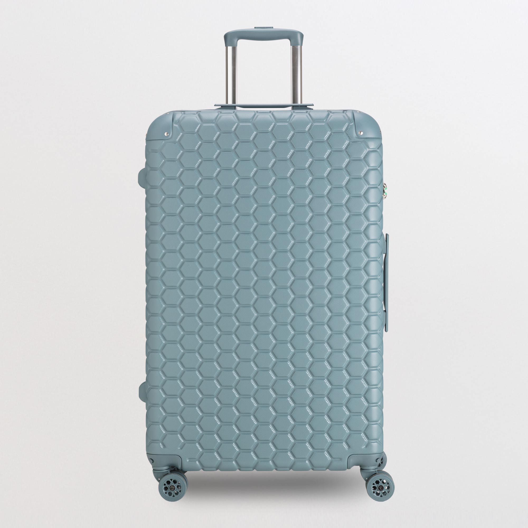 Trolley L - Rigido - Gotech green Grigio Blu