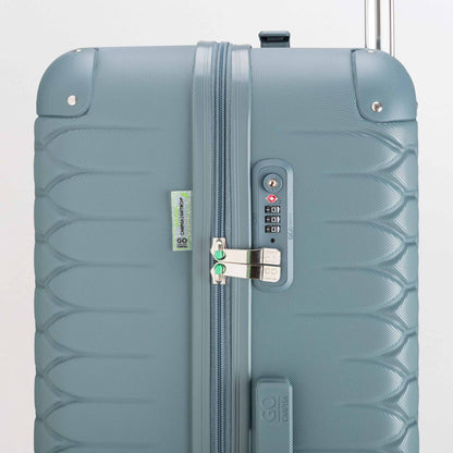 Trolley L - Rigido - Gotech green Grigio Blu