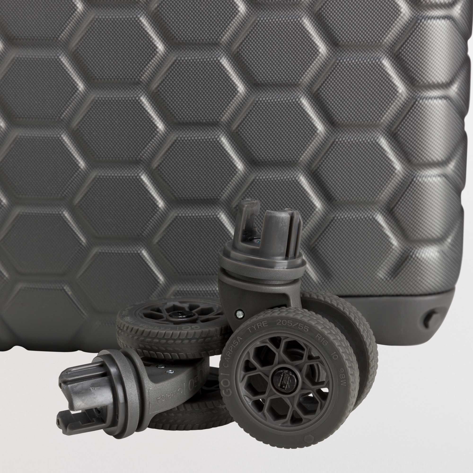 Trolley M - Rigid - Gotech green Gunmetal