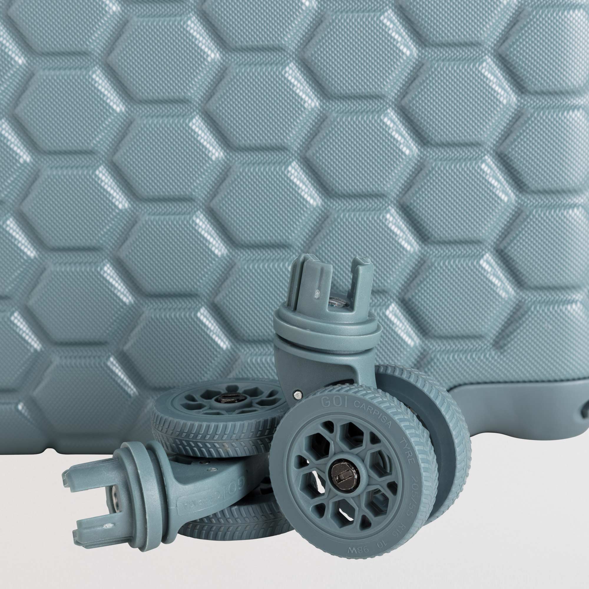 Trolley M - Rigid - Gotech green Gray Blue