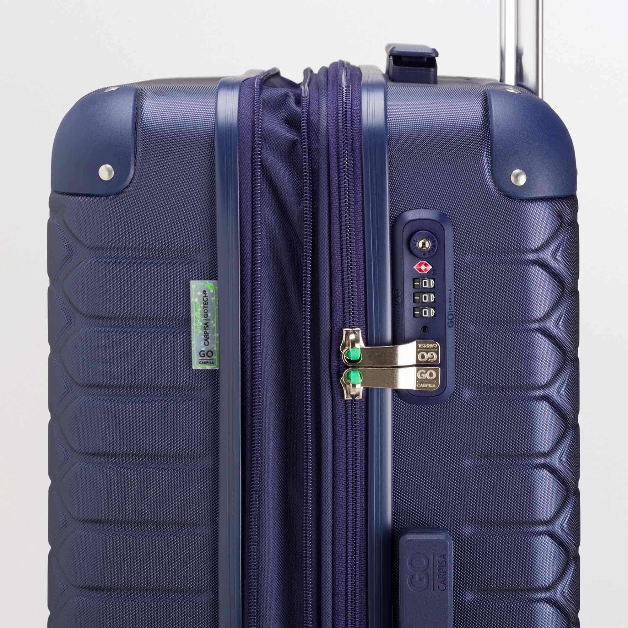 Trolley M - Rigid - Gotech green Navy blue