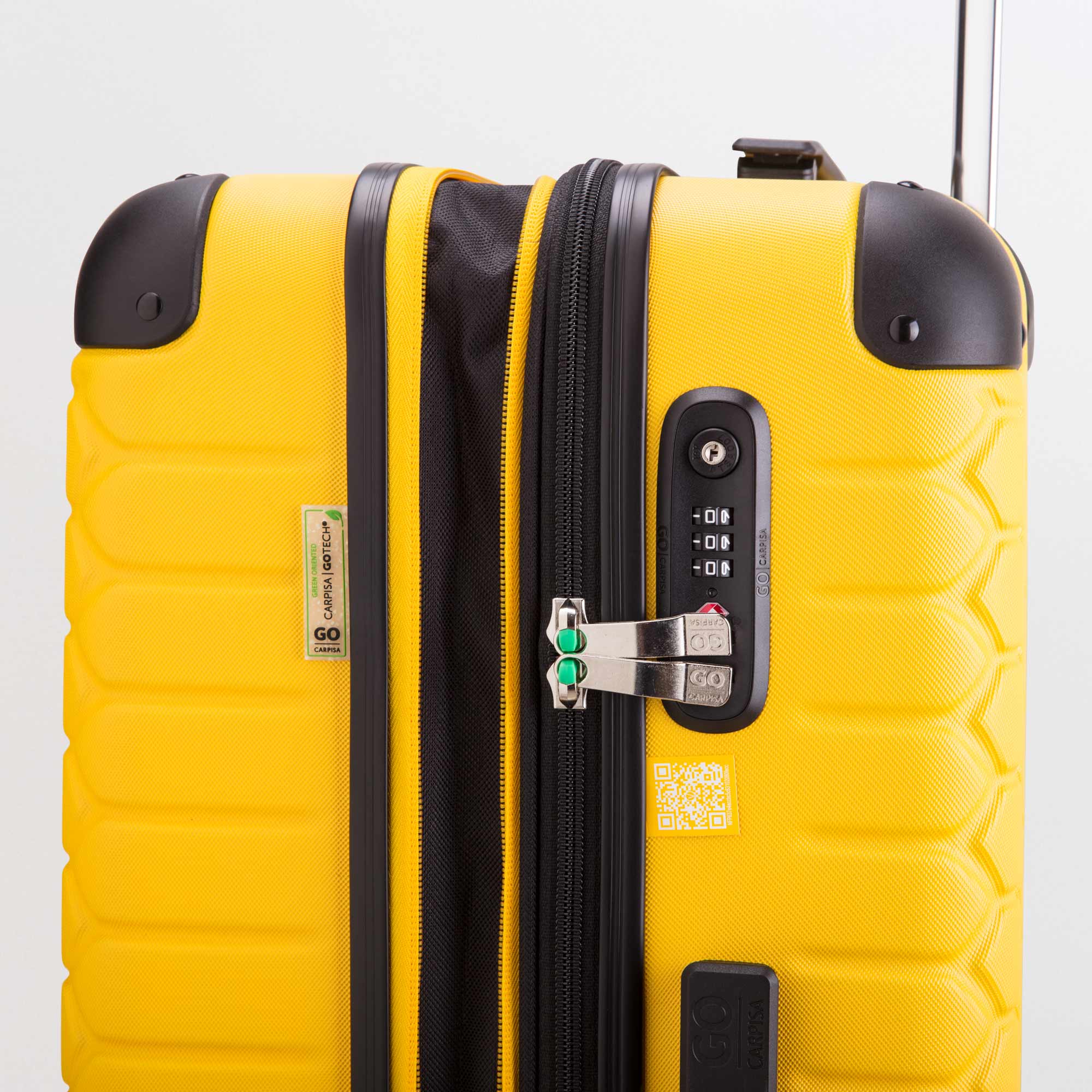 Trolley M - Rigido - Gotech green Giallo