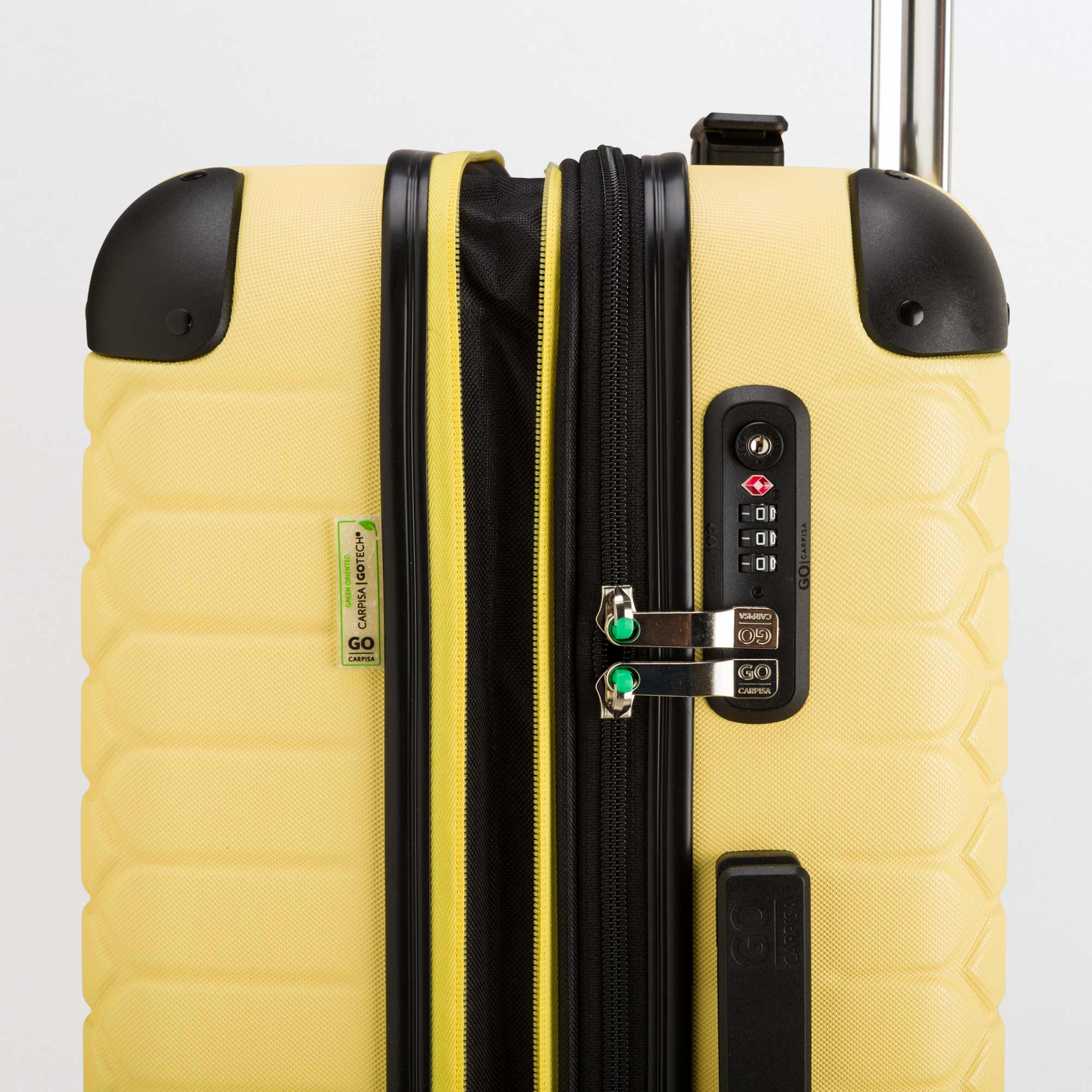 Trolley M - Rigido - Gotech green Giallo Chiaro