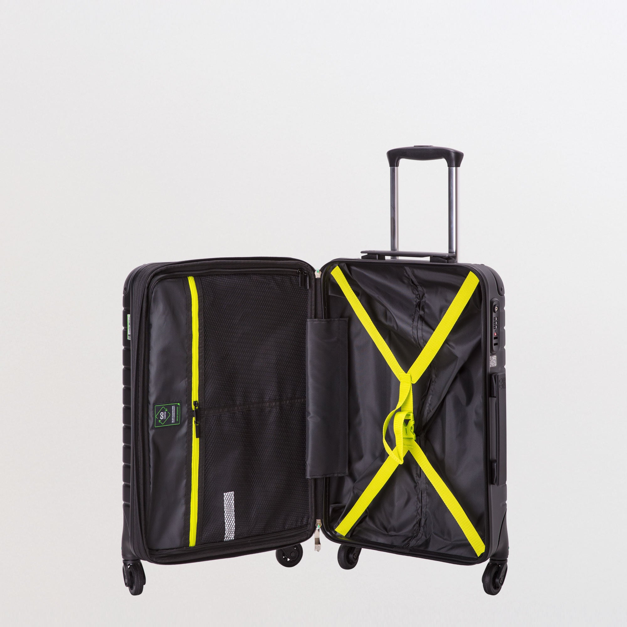 Trolley S - Rigido - Gotech green Nero