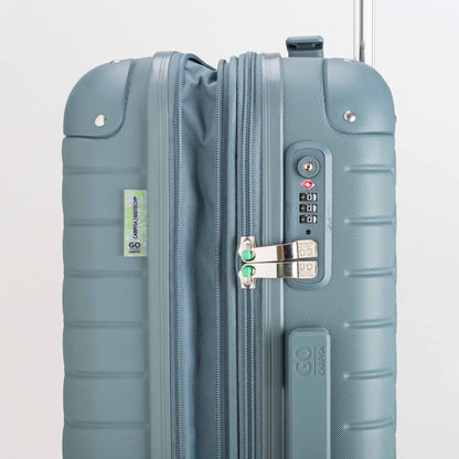 Trolley S - Rigido - Gotech green Grigio Blu