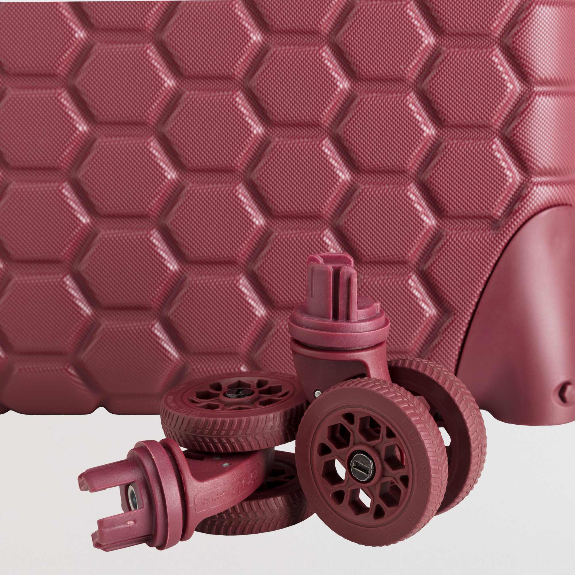 Trolley S - Rigide - Gotech vert Cerise