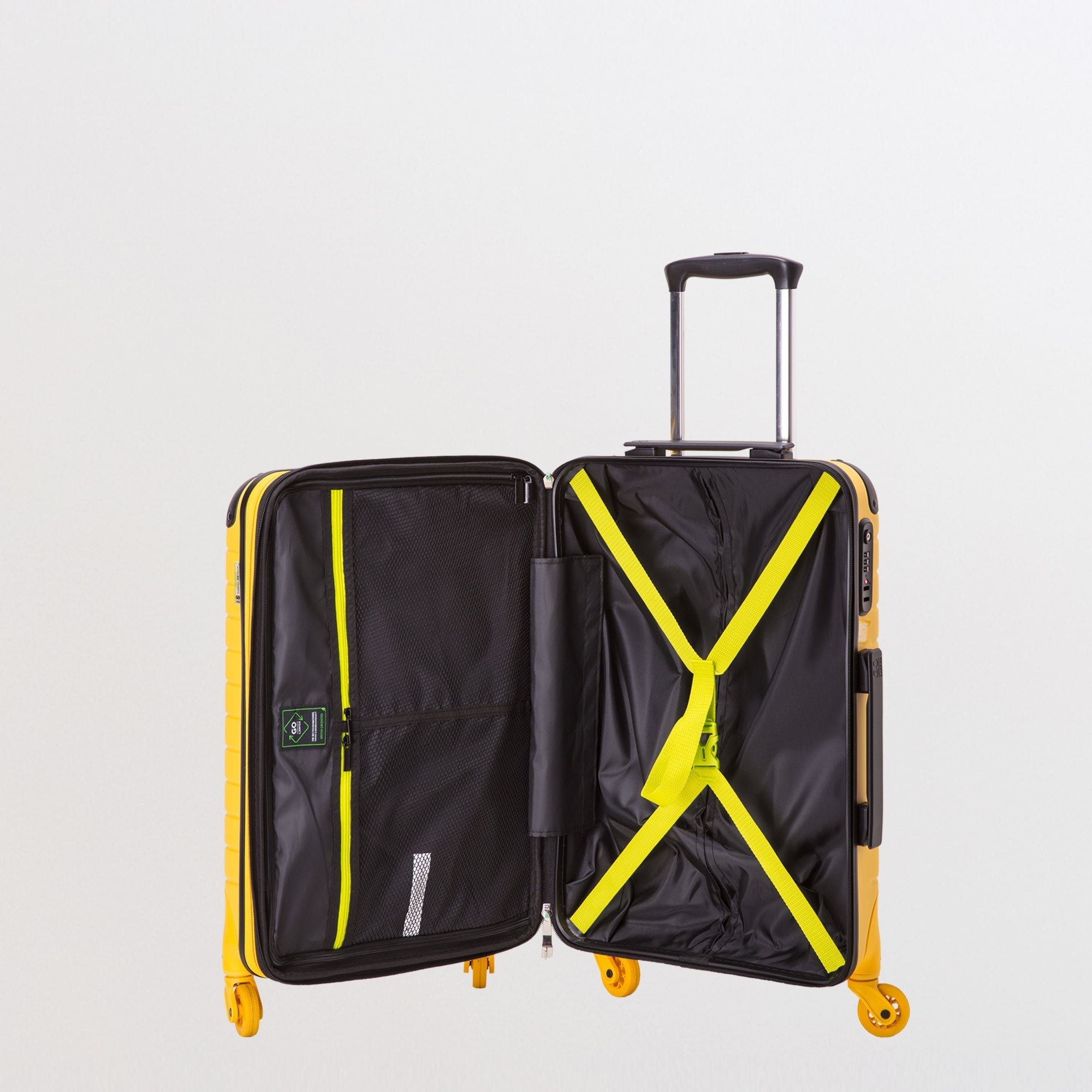 Trolley S - Rigido - Gotech green Giallo