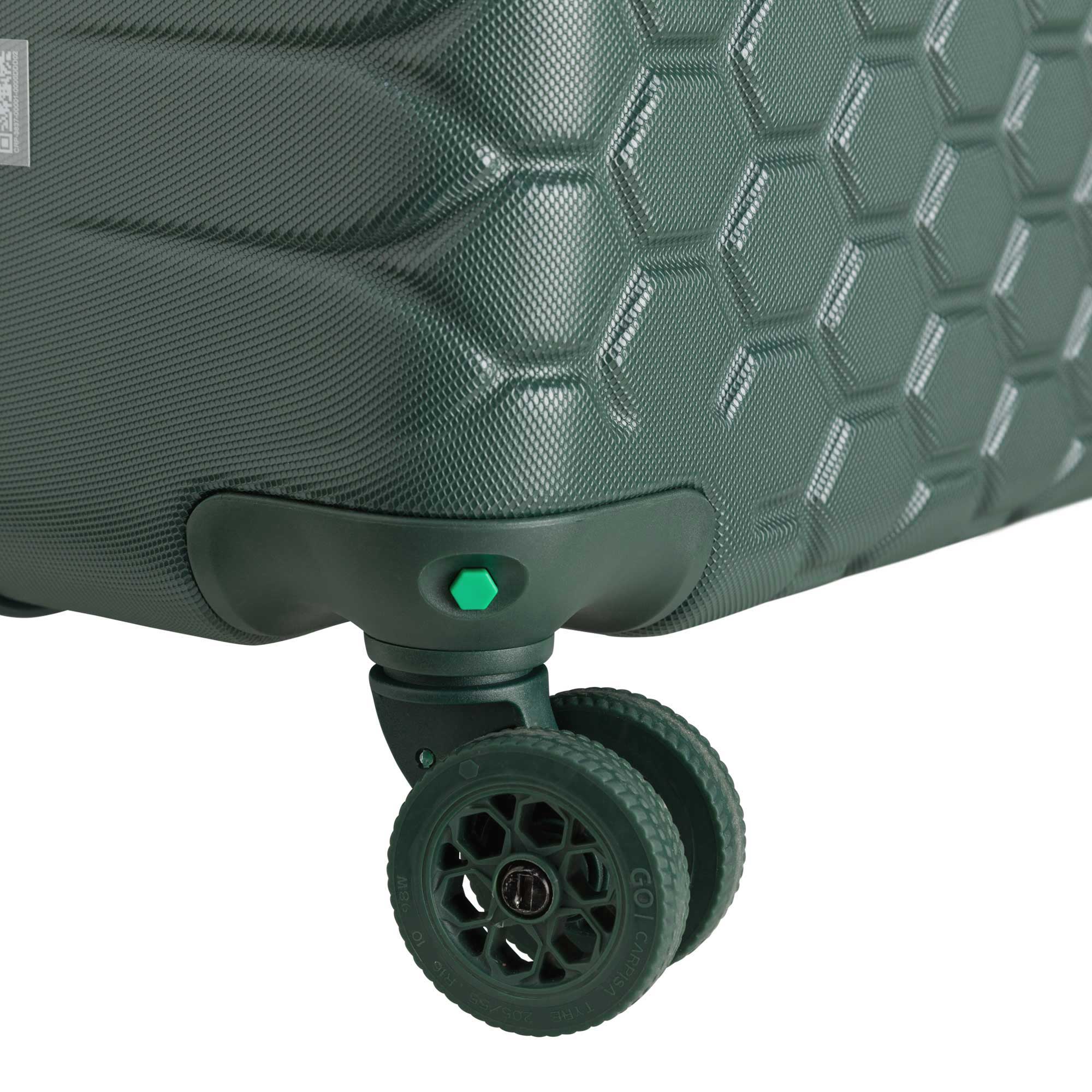 Trolley xl - rigido - Gotech green Muschio Scuro