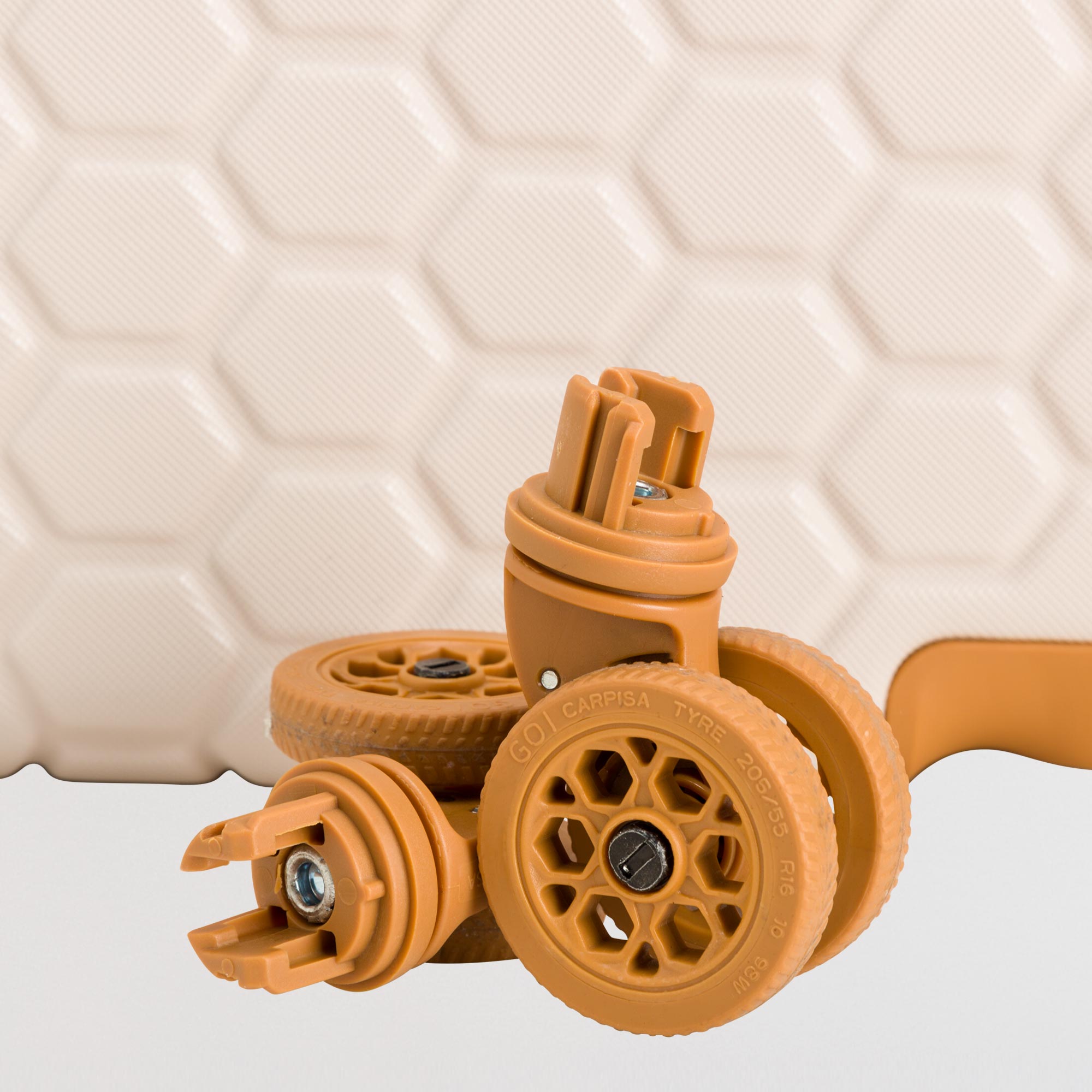 Trolley L - Rigido - Gotech premium Crema