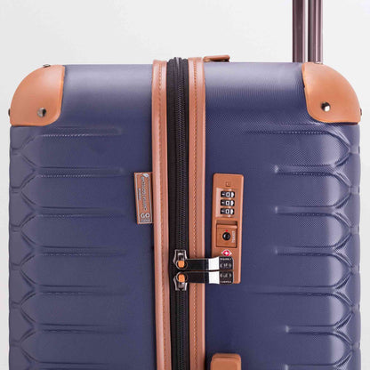 Trolley L - Rigido - Gotech premium Blu Scuro