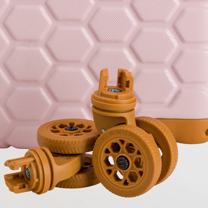 Trolley L - Rigido - Gotech premium Rosa Delicato