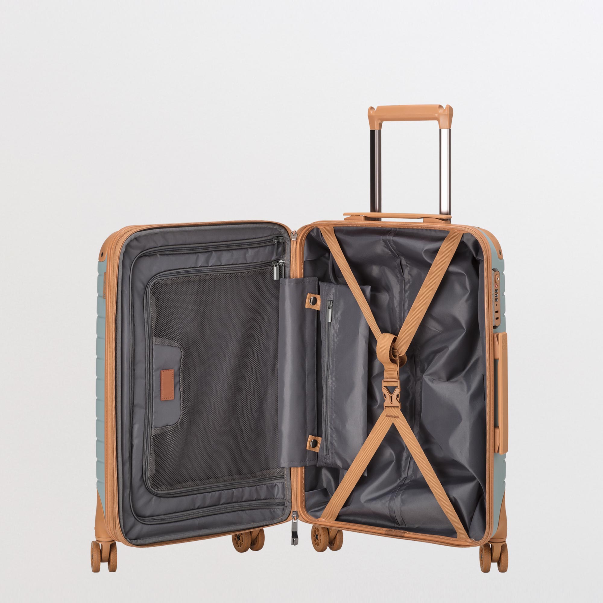 Trolley S - Rigido - Gotech premium Azzurro Ghiaccio