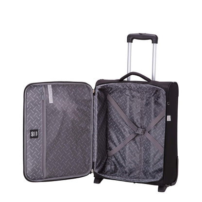 Trolley S - Semi-rigid - Split colors Nero