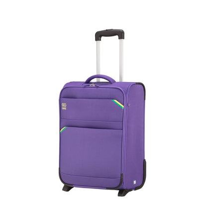 Trolley S - Semi-rigid - Split colors Violetto