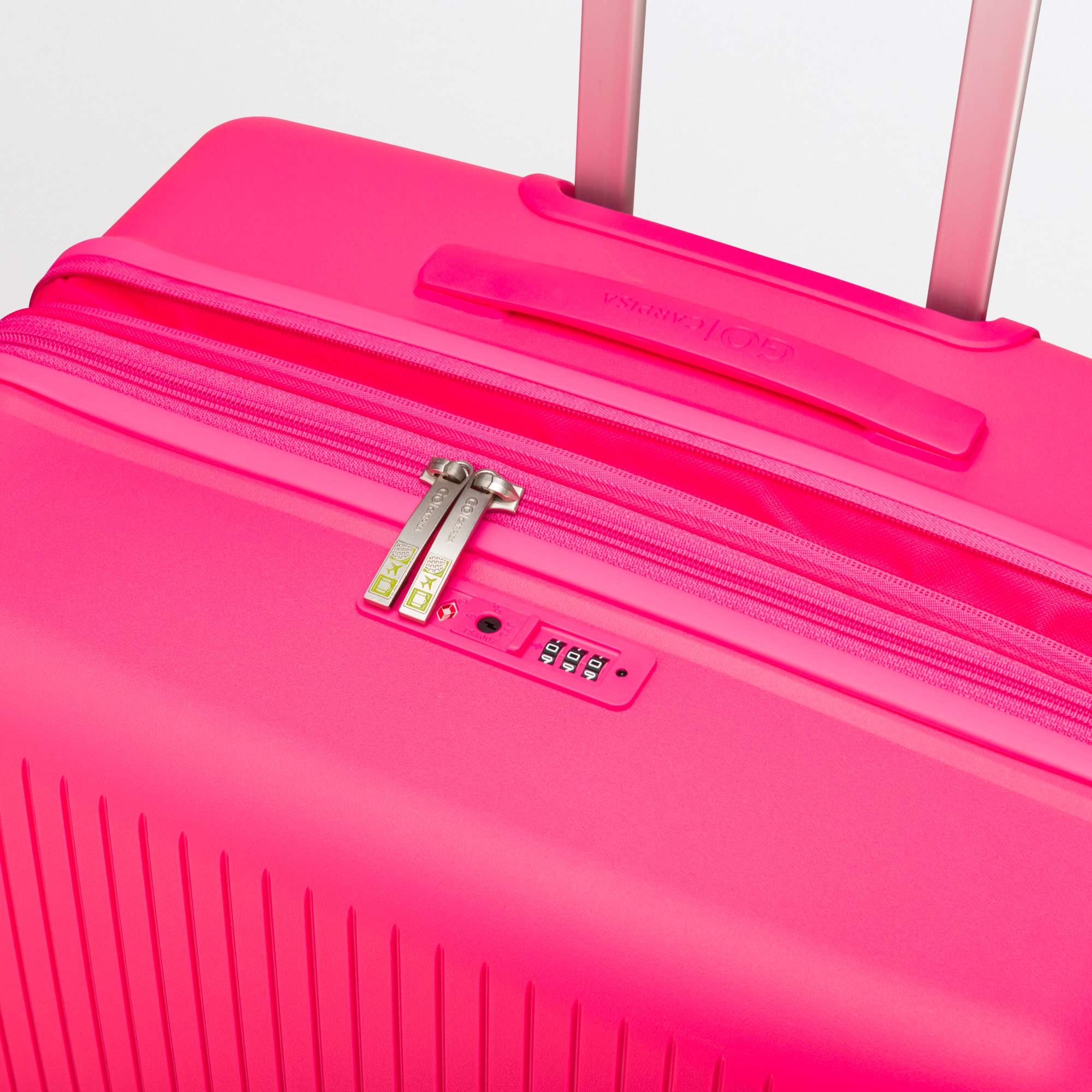 Trolley L - Rigido - Wing go Rosa luminoso