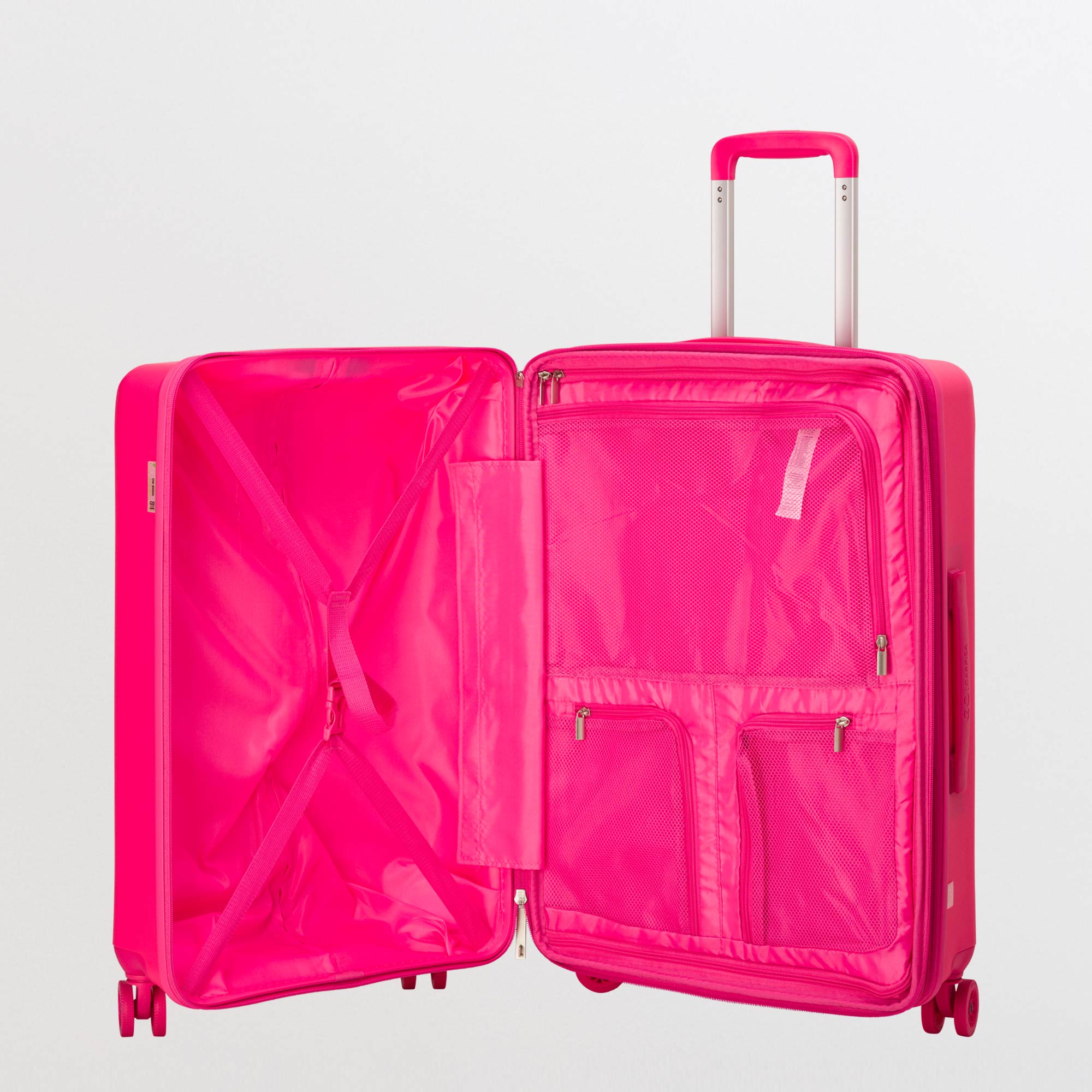 Trolley M - Rigido - Wing go Rosa luminoso