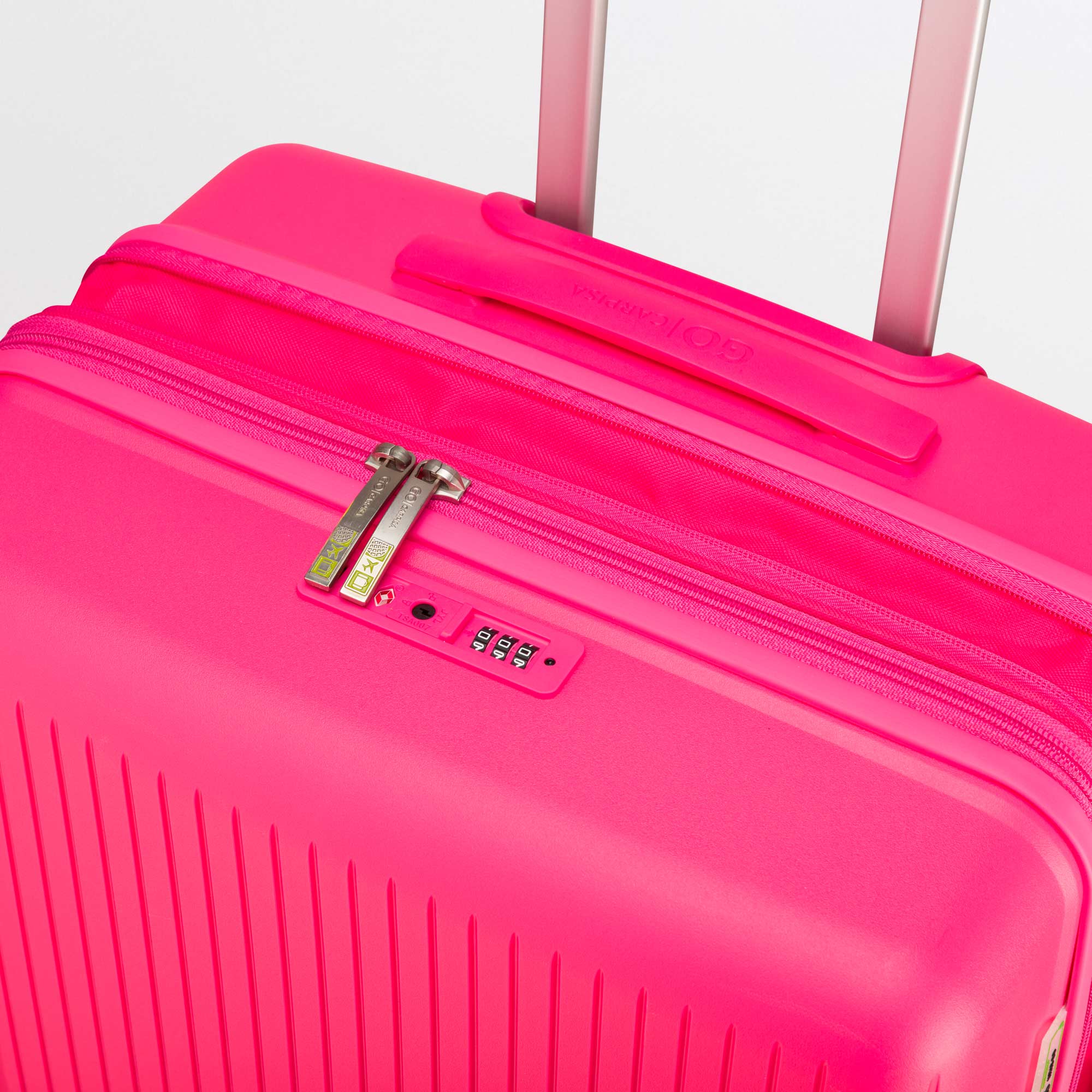 Trolley M - Rigido - Wing go Rosa luminoso