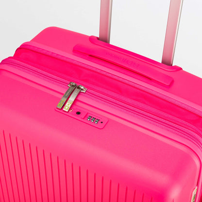 Trolley M - Rigido - Wing go Rosa luminoso