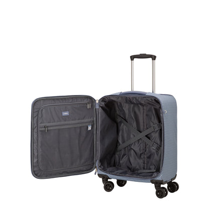 Trolley S - Semirigido - Lucky luggage Ardesia/Multicolore