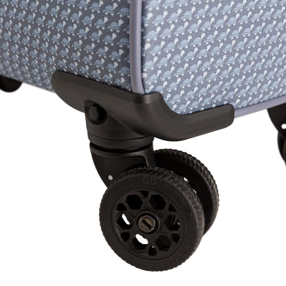 Trolley S - Semirigido - Lucky luggage Ardesia/Multicolore