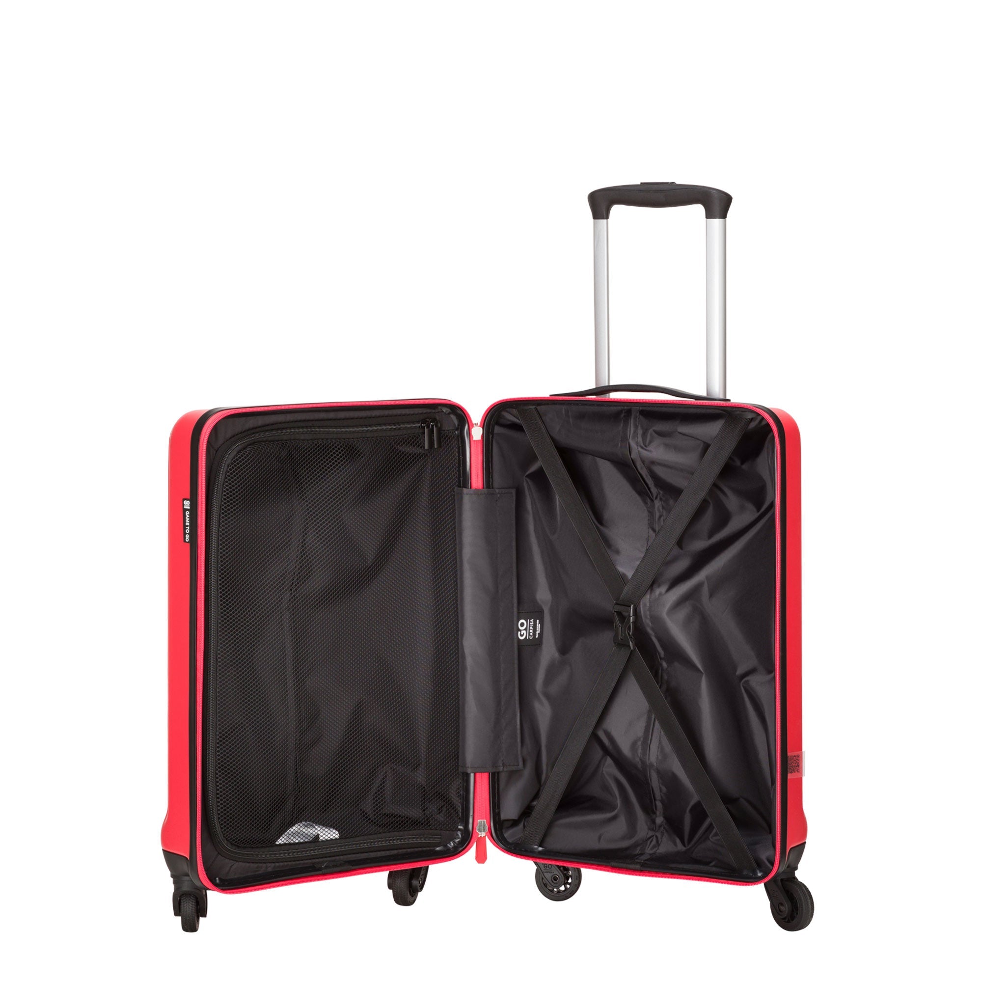 Trolley S - Rigido - Game to go turtle Rosso Imperiale