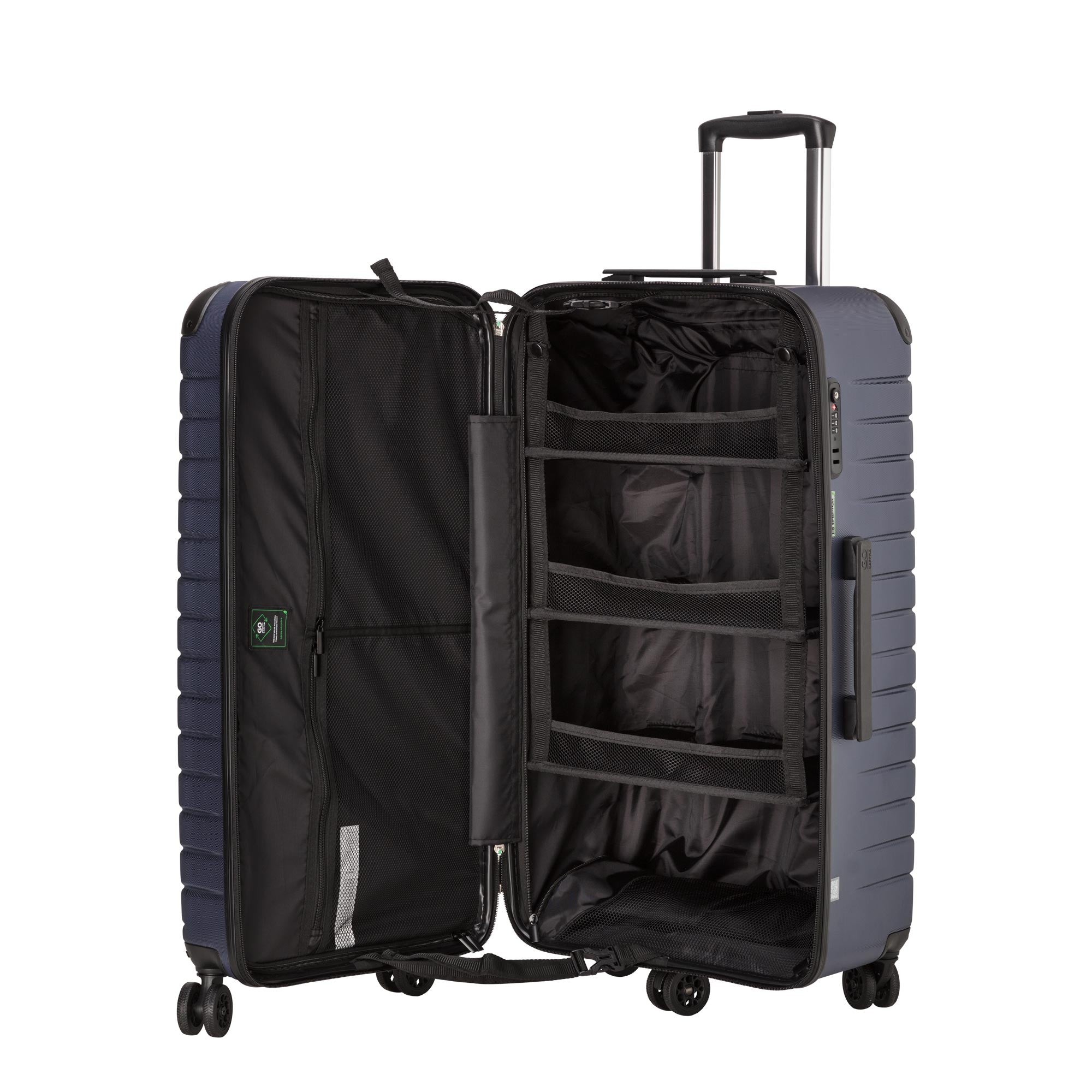 Trolley L - Starr - Gotech Kofferraum Marineblau