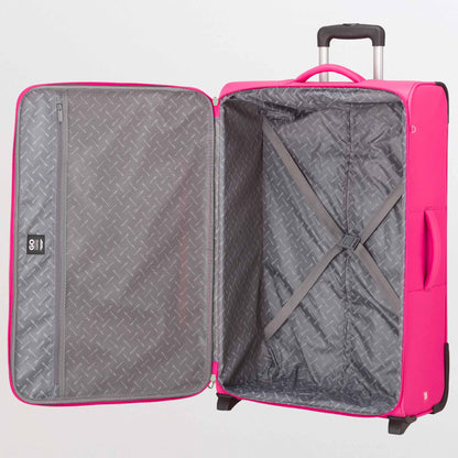 Trolley L - Semirigido - Roadmate go Fucsia