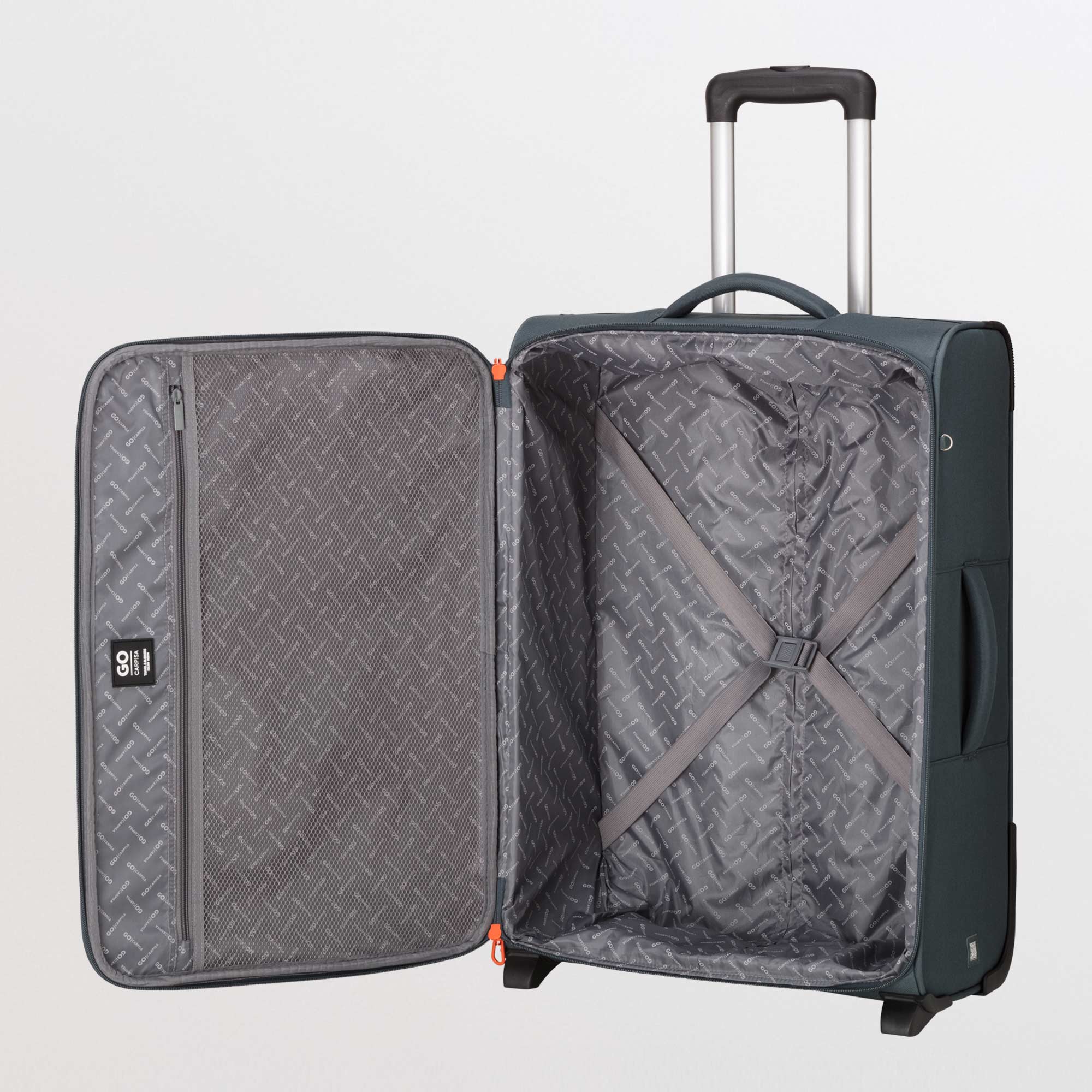 Trolley M - Semi-rigid - Roadmate go Gray Blue