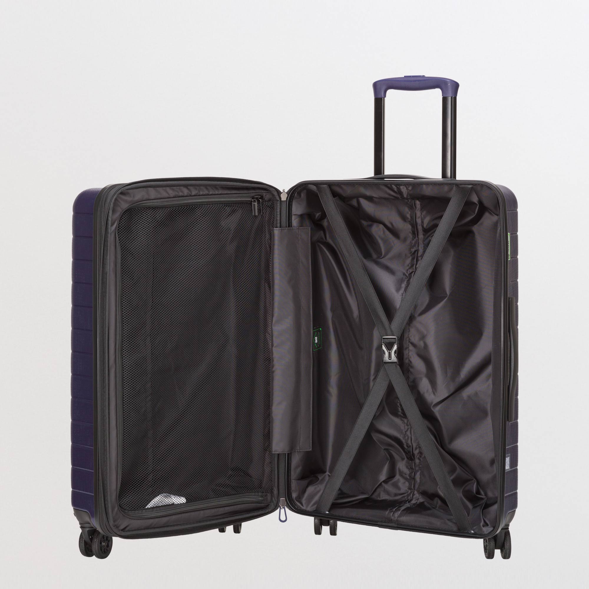 Trolley M - Rigid - Twice go Navy blue