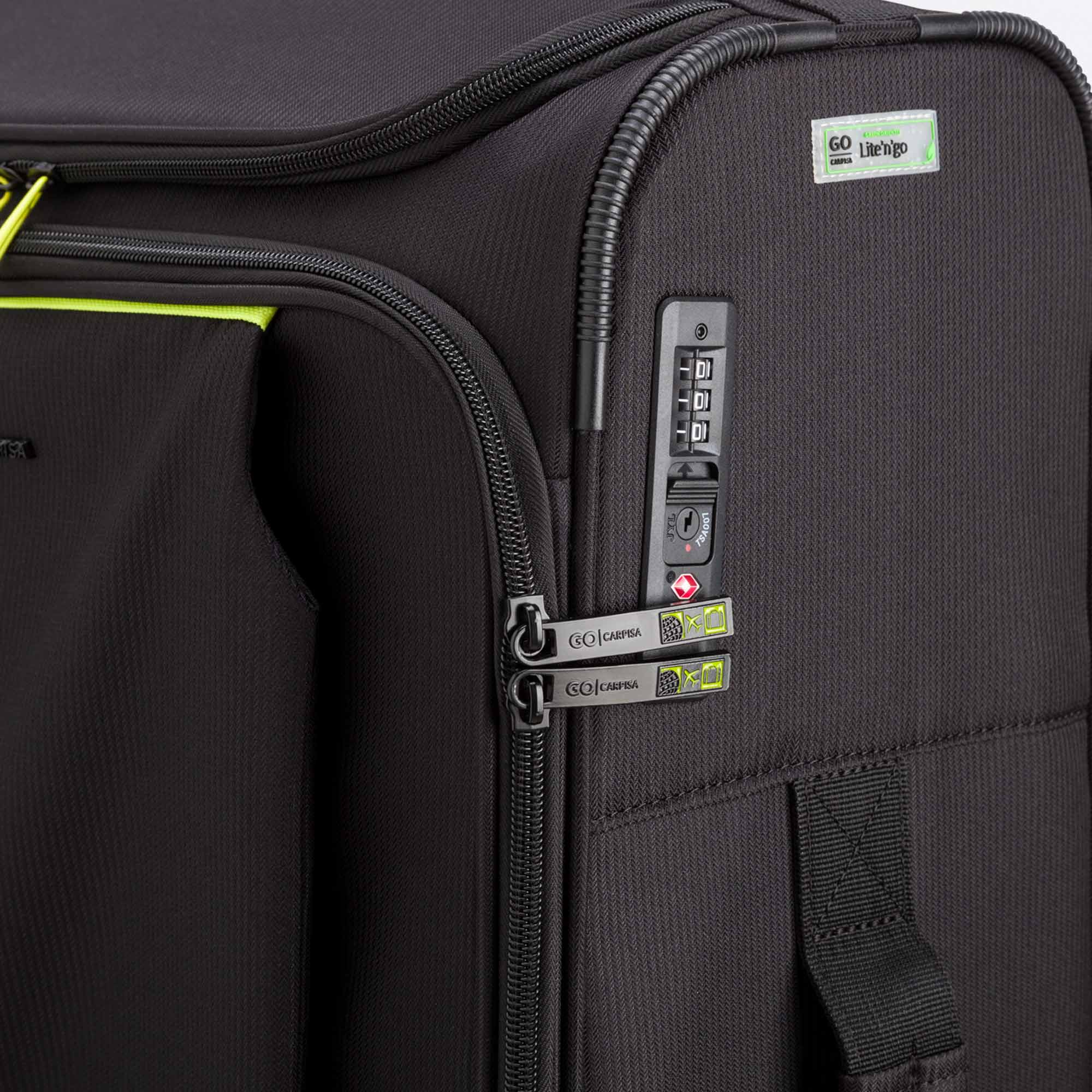 Trolley M - Semirigido - Lite'n'go Nero