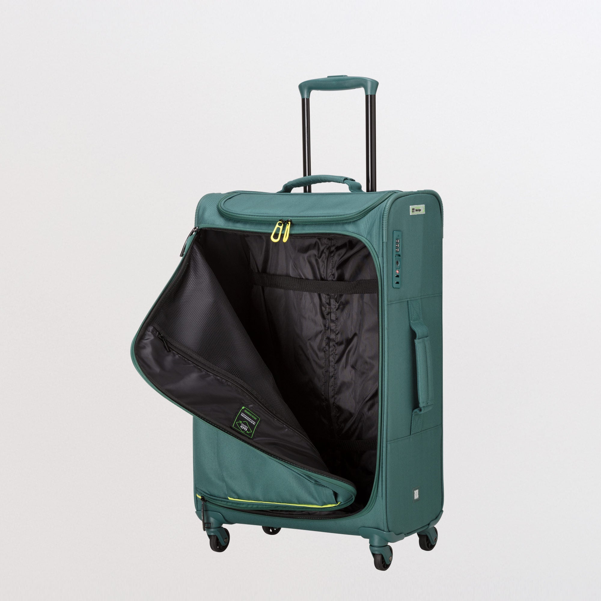 Trolley M - Semirigido - Lite'n'go Verde Pavone