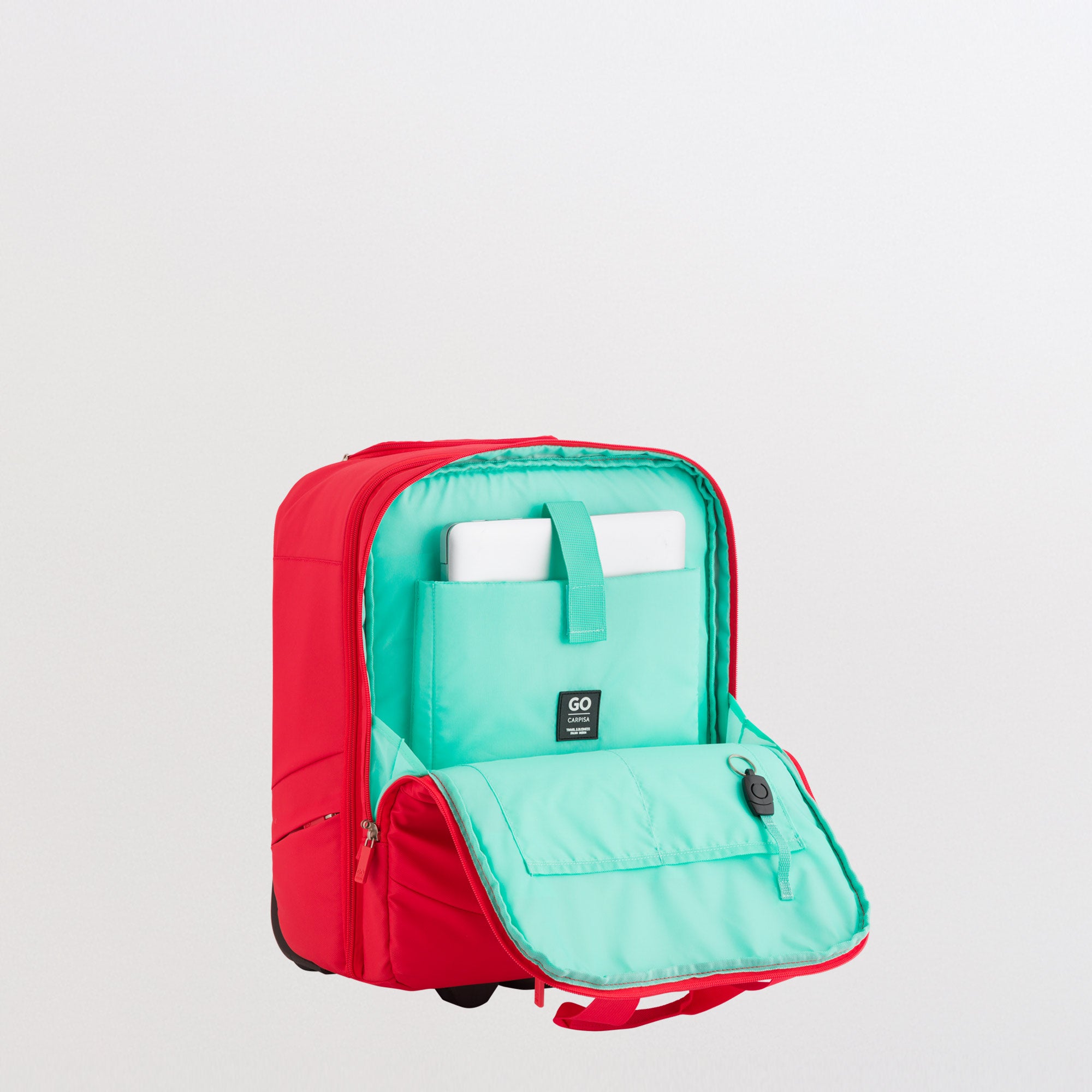 Trolley xs - semi-rigid - Thrilling go luggage Imperial Red