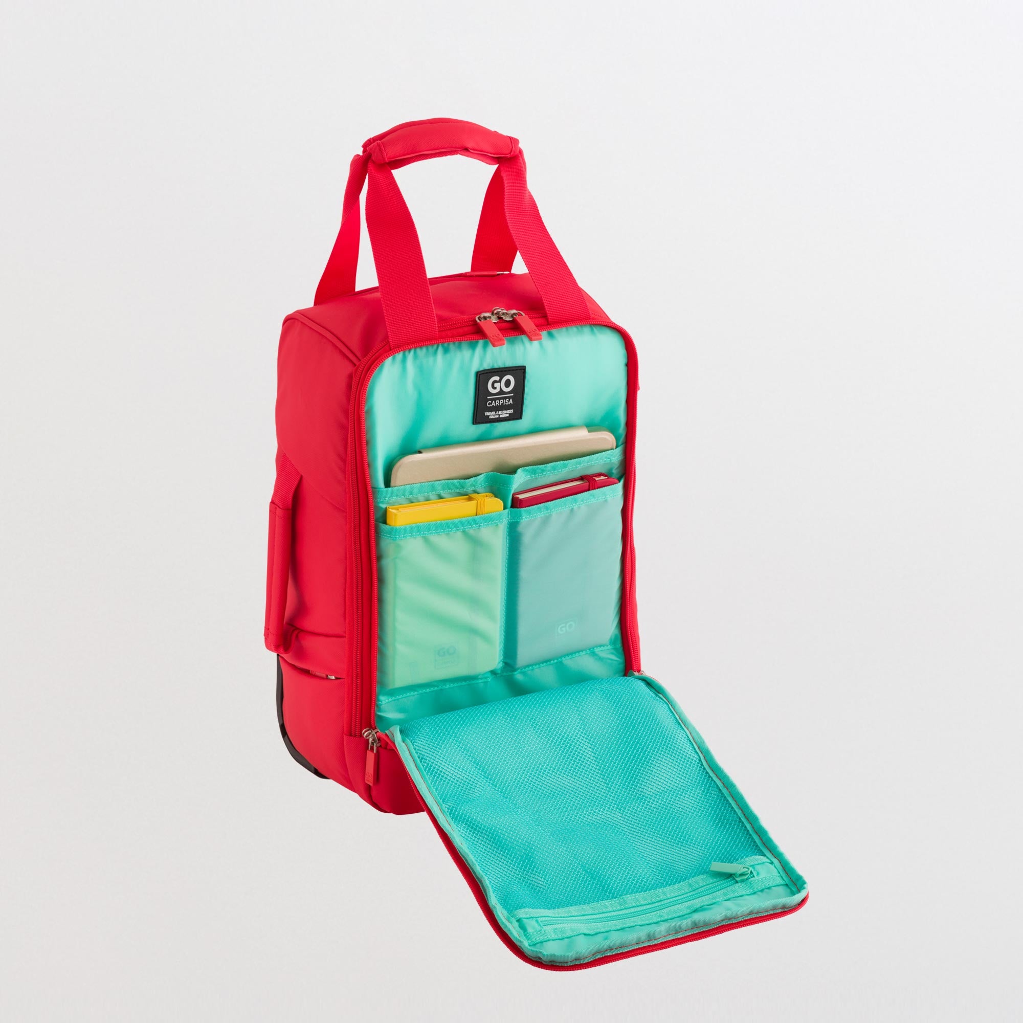 Trolley xs - semirigido - Thrilling go luggage Rosso Imperiale