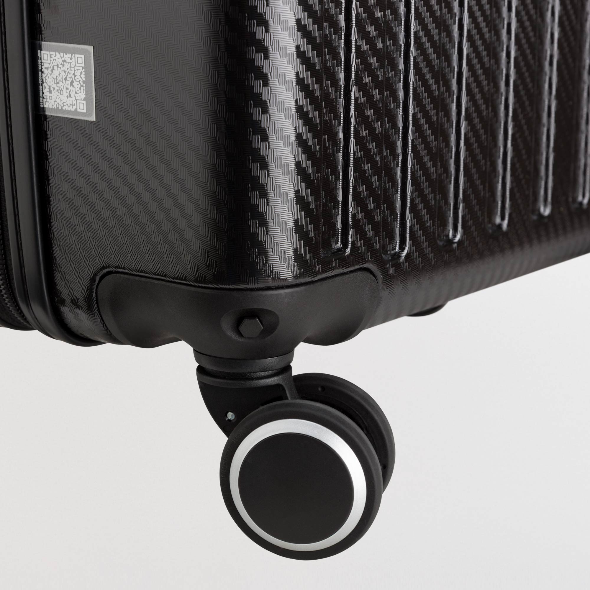 Trolley S - Rigido - Carbonlux go luggage Nero