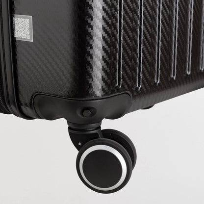 Trolley S - Rigido - Carbonlux go luggage Nero