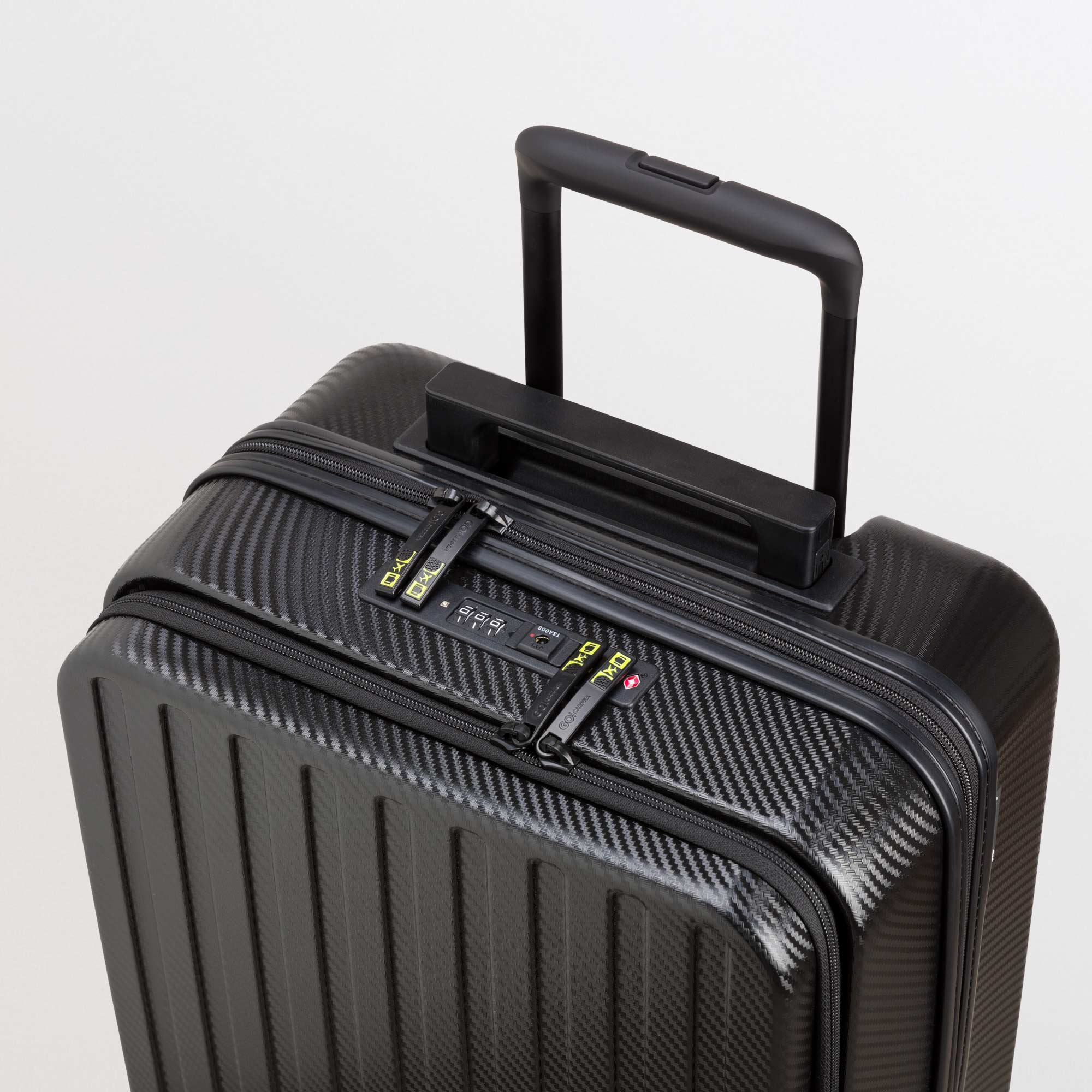 Trolley S - Rigido - Carbonlux go luggage Nero