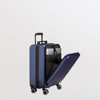 Trolley S - Rigido - Carbonlux go luggage Blu Marino