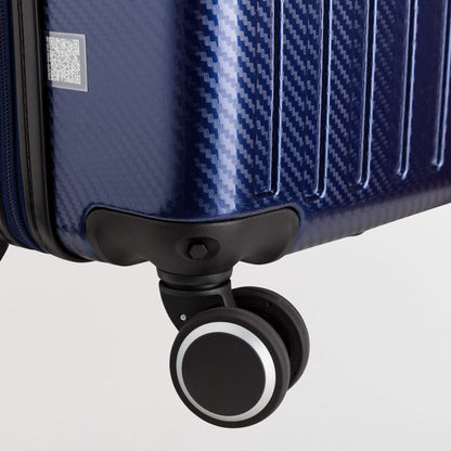 Trolley S - Rigido - Carbonlux go luggage Blu Marino