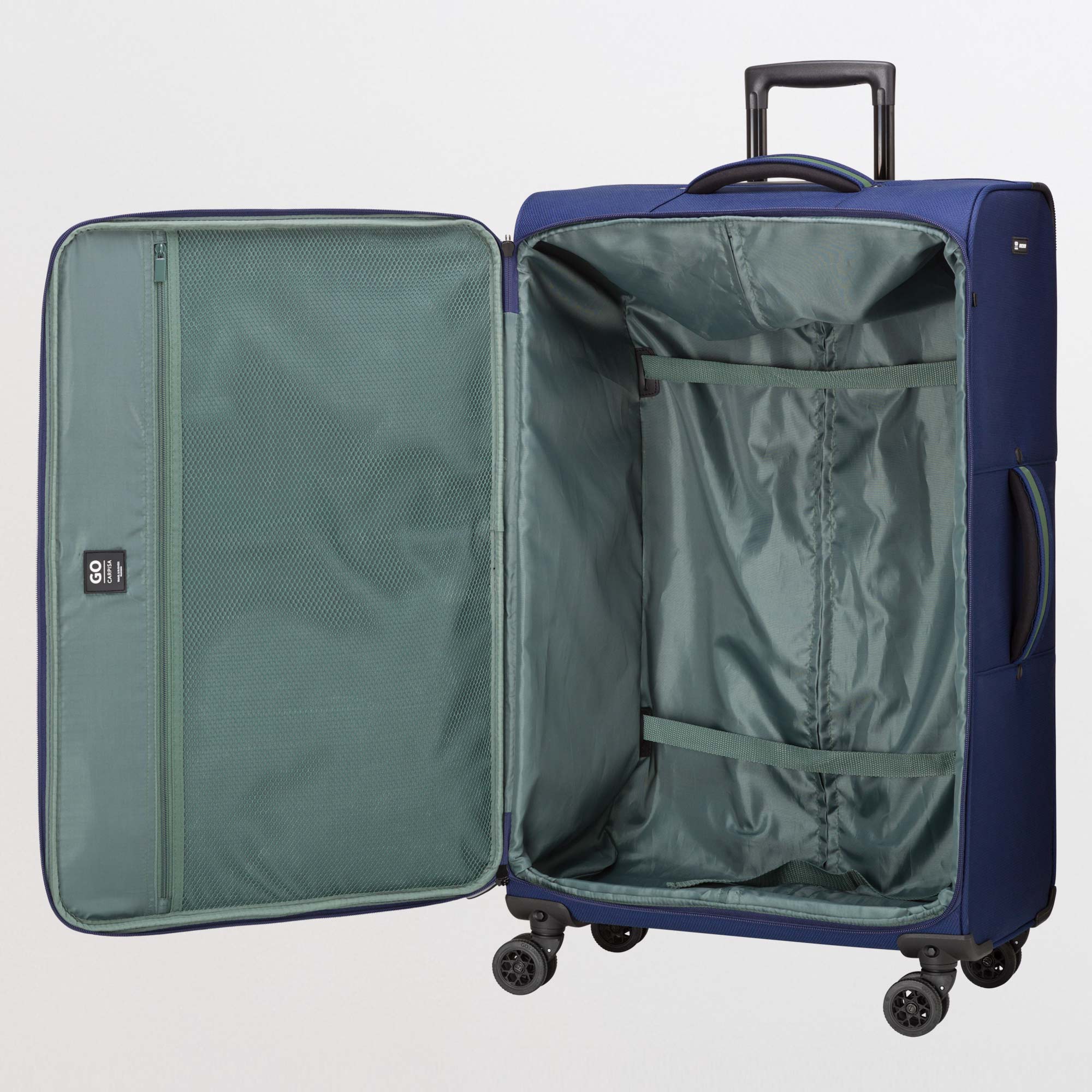 Trolley L - Semirigido - Aircrew Blu Marino/Verde Muschio