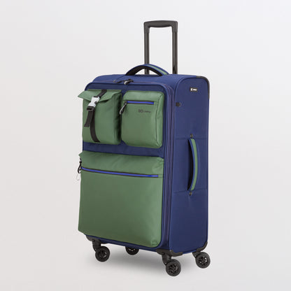 Trolley M - Semirigido - Aircrew Blu Marino/Verde Muschio