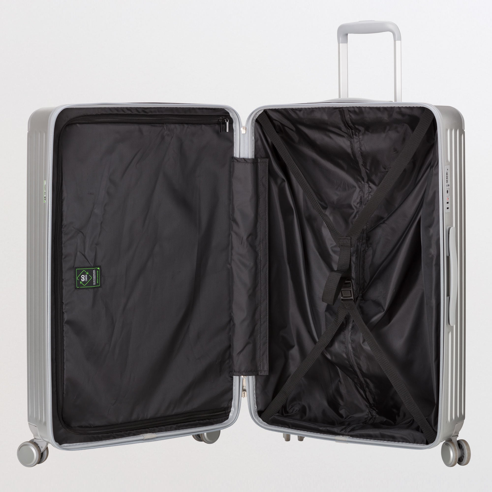 Trolley L - Rigido - Tinny go Argento