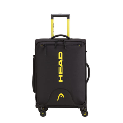 Trolley M - Semirigido - Head-just go luggage Nero