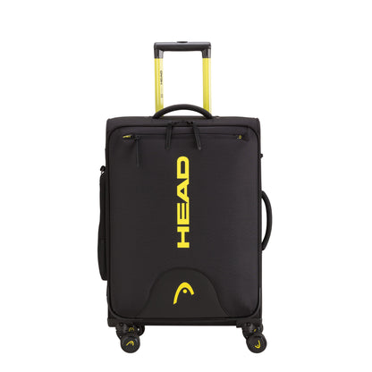 Trolley M - Semirigido - Head-just go luggage Nero