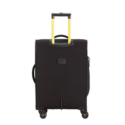 Trolley M - Semirigido - Head-just go luggage Nero