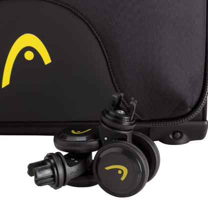 Trolley M - Semirigido - Head-just go luggage Nero