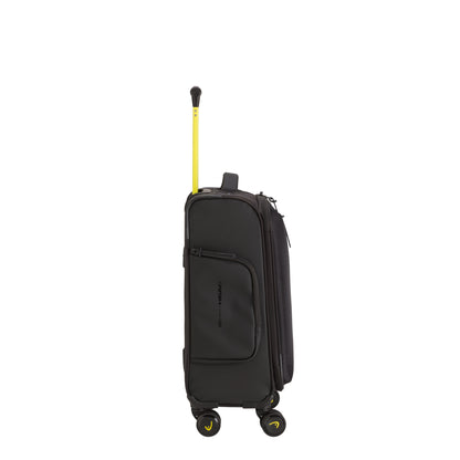 Trolley S - Semirigido - Head-just go luggage Nero