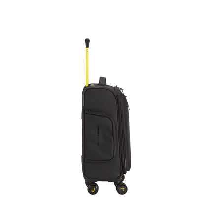 Trolley S - Semirigido - Head-just go luggage Nero